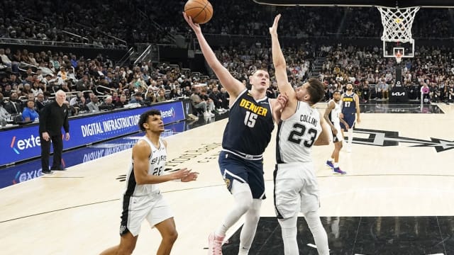 Nikola Jokic, Denver Nuggets, San Antonio Spurs